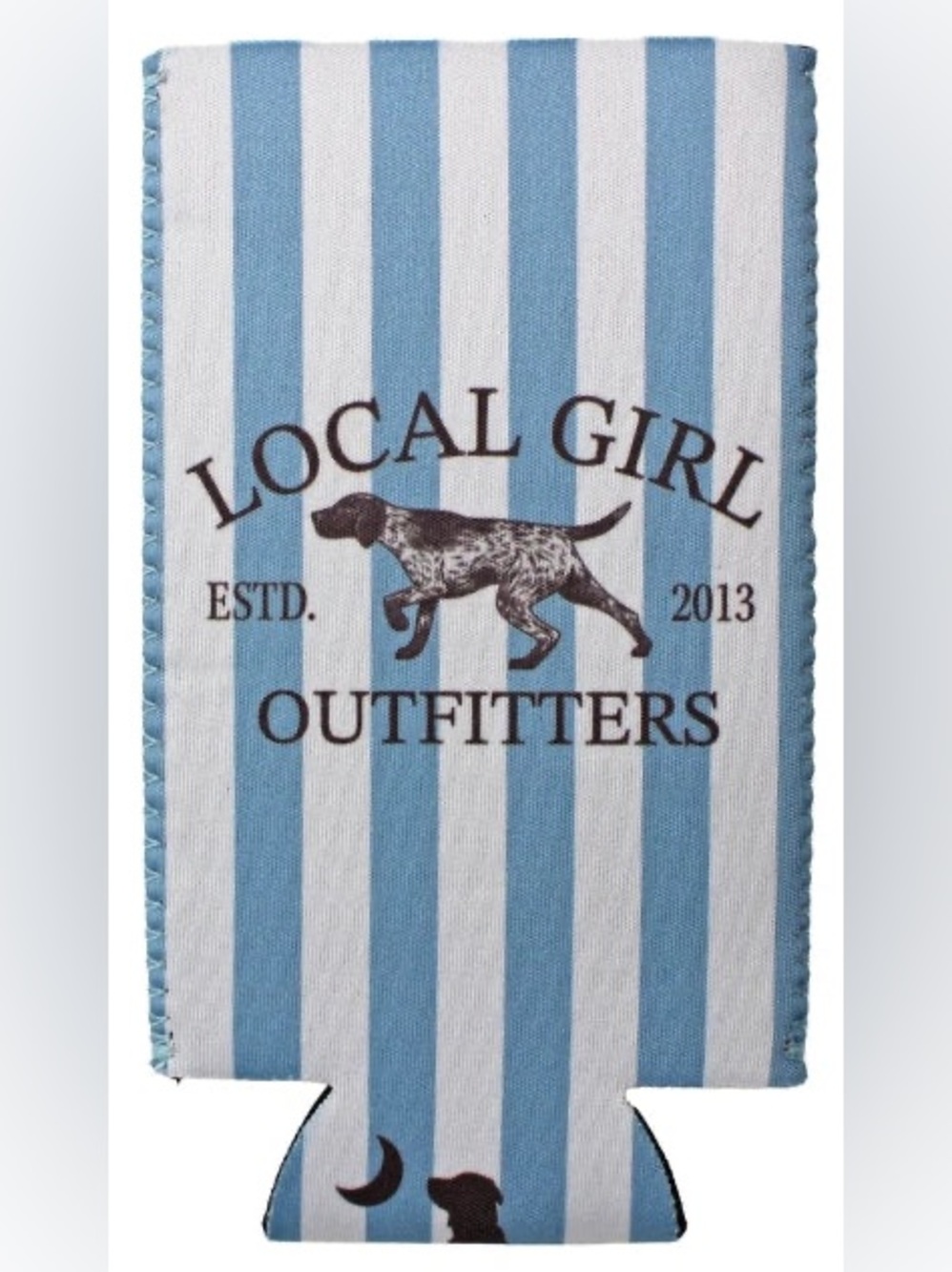 Local Girl Slim Koozie Classic Spotter